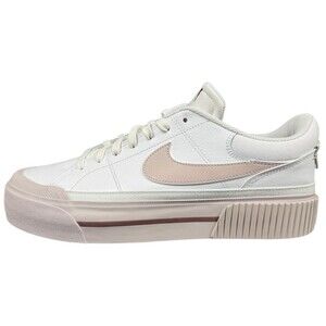 Nike Court Legacy Lift White Smokey Mauve Sneakers Shoes Womens Size 11.5 New